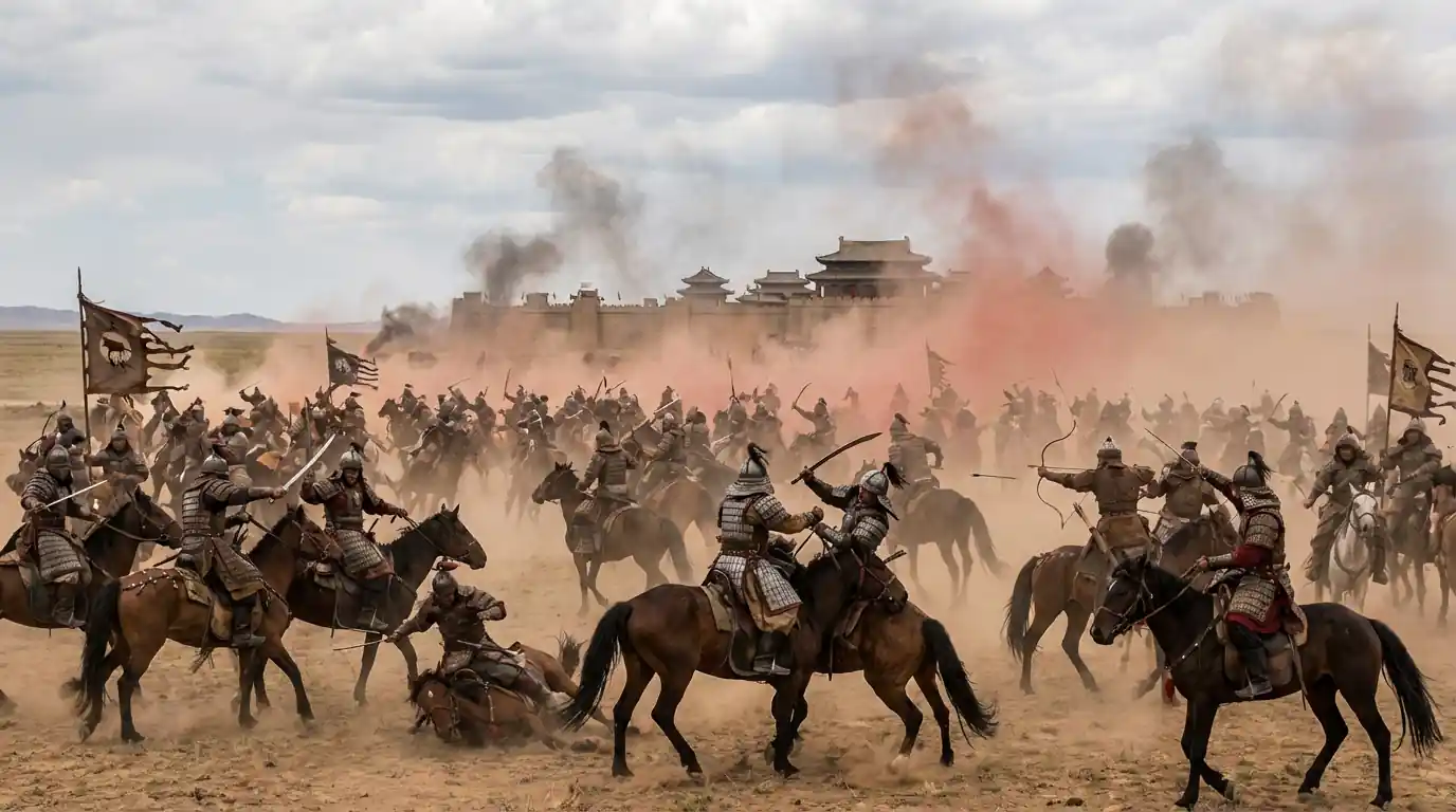 Divided Mongol khanates